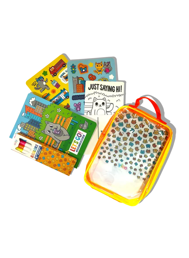 Let’s Go : Activity & Coloring Kit -