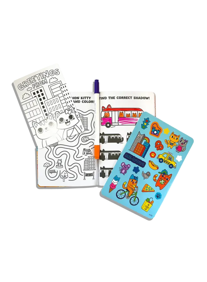 Let’s Go : Activity & Coloring Kit -