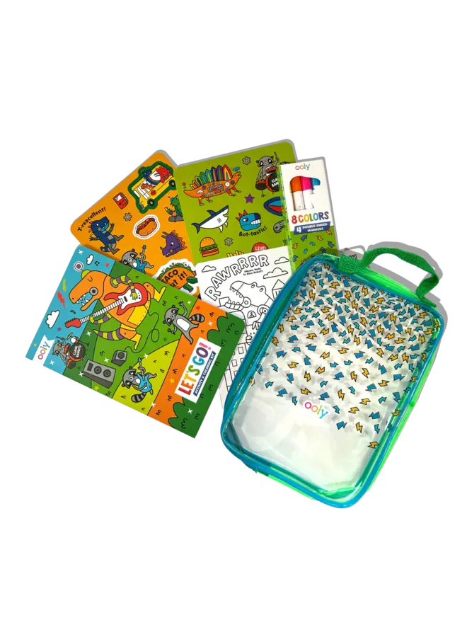 Let’s Go : Activity & Coloring Kit -