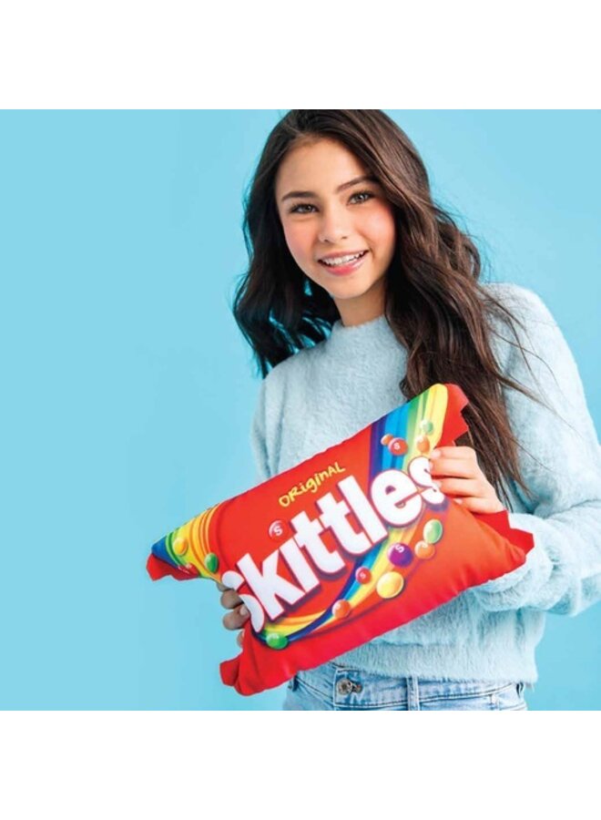 Skittles Candy Microbead Plush 12"