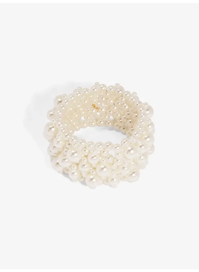 Stacked Pearl Stretch Bracelet