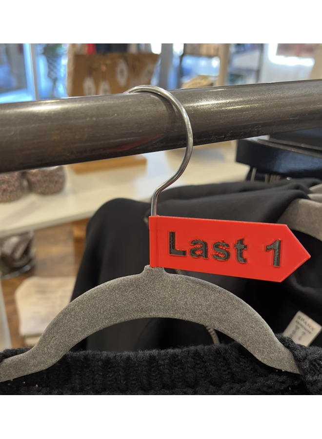 Custom Hanger Tags - 1 Dozen -