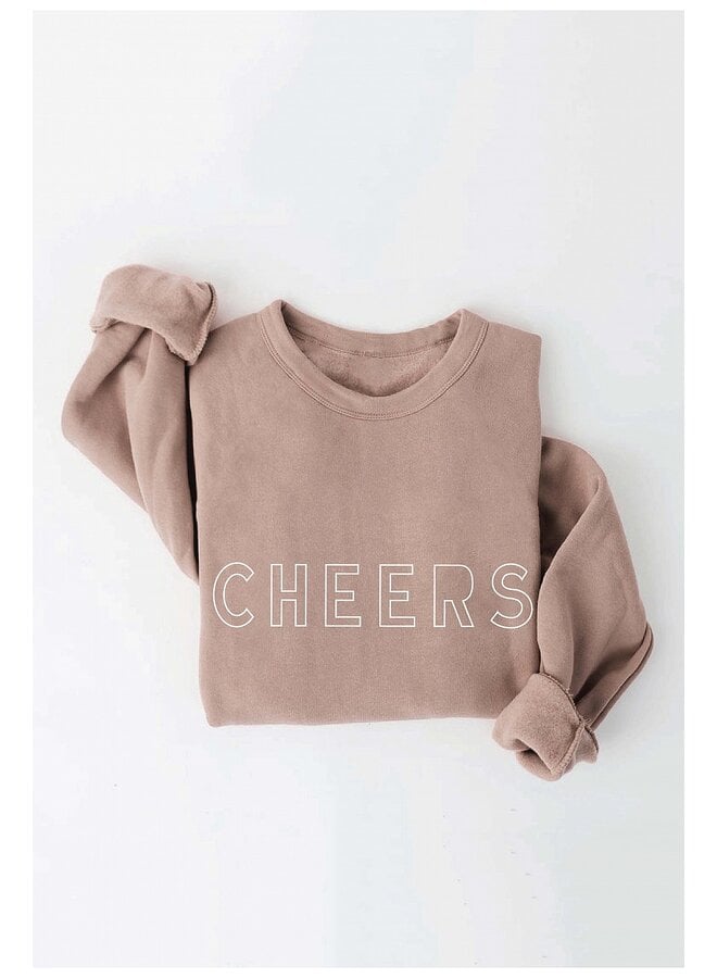 Cheers Graphic Sweatshirt -
