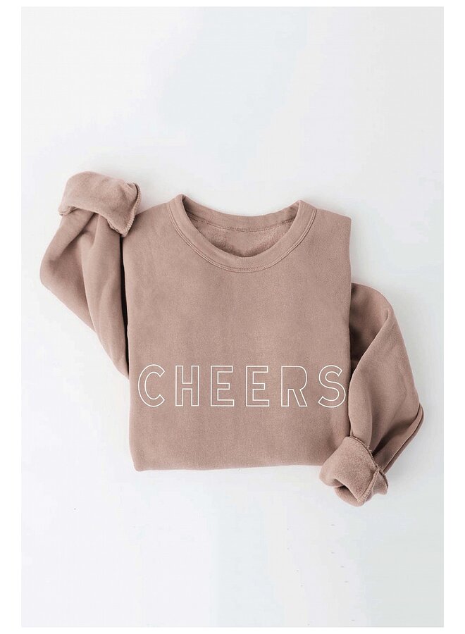 Cheers Graphic Sweatshirt -