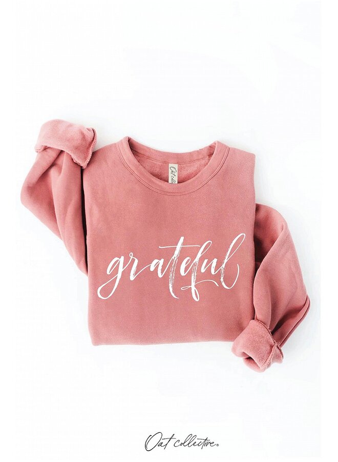 Grateful Graphic Sweatshirt -