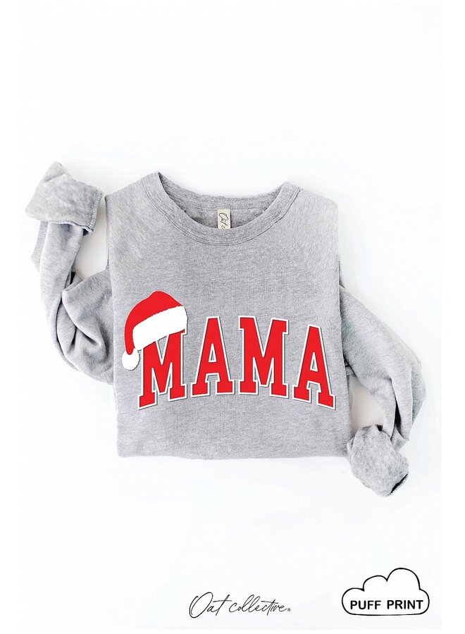Mama Santa Puff Sweatshirt -
