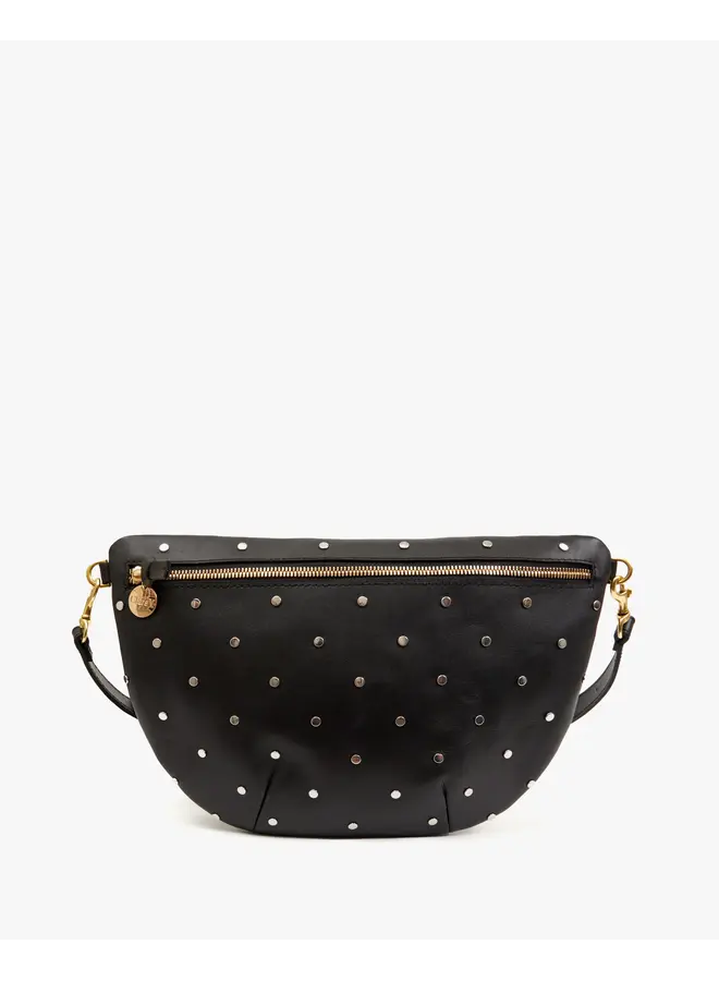 Grande Fanny - Natura with Allover Studs - black