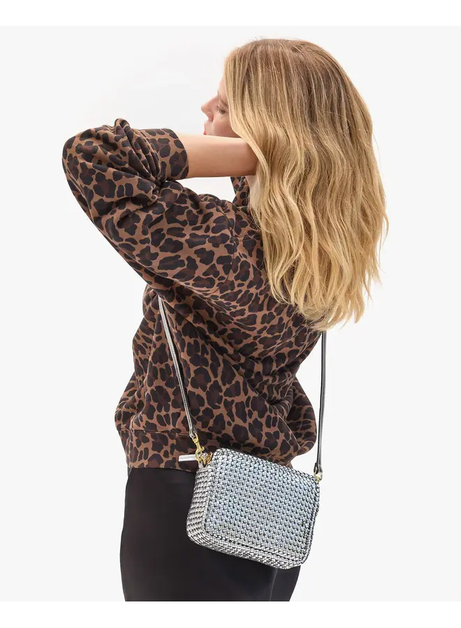 Midi Sac - Woven Etoile - Silver