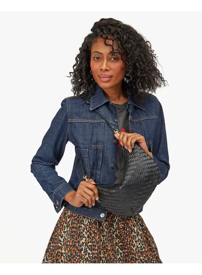 Lune - Woven Zig Zag - Black
