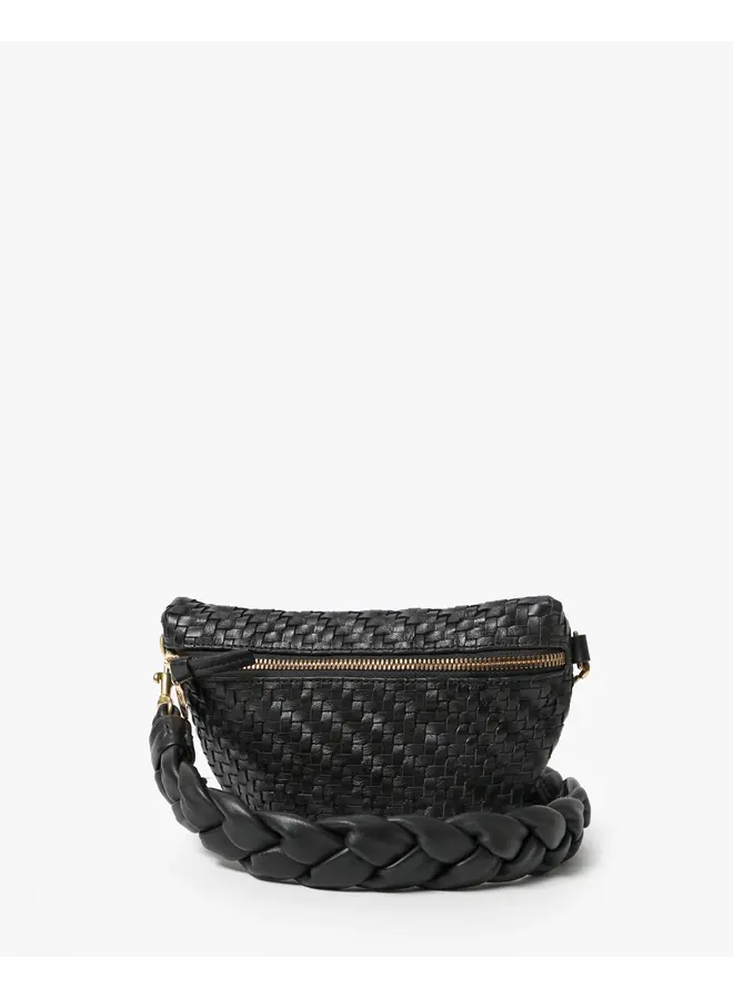 Petite Fanny- Woven Zig Zag - Black