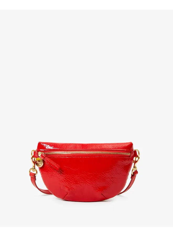 Petite Fanny - Pucker Patent - Super Red