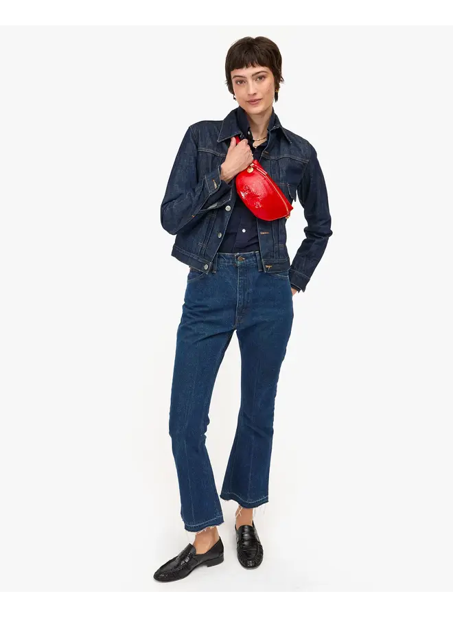 Petite Fanny - Pucker Patent - Super Red