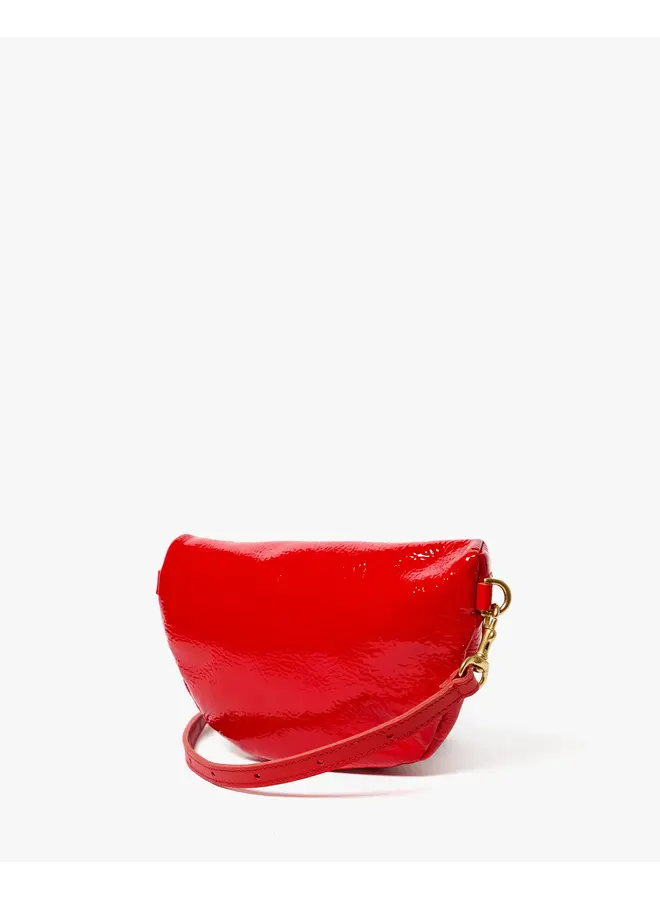 Petite Fanny - Pucker Patent - Super Red