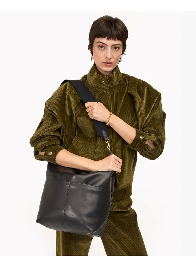 Sophie Bucket Bag -  Black