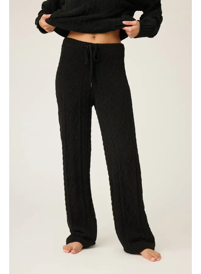 Cozy Chenille Cable Pant -