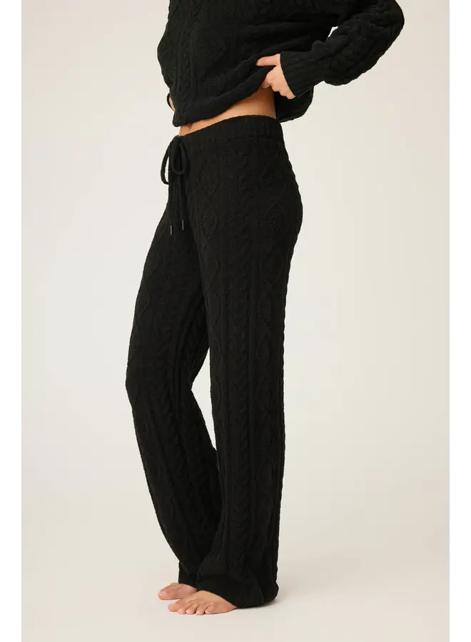 Cozy Chenille Cable Pant -