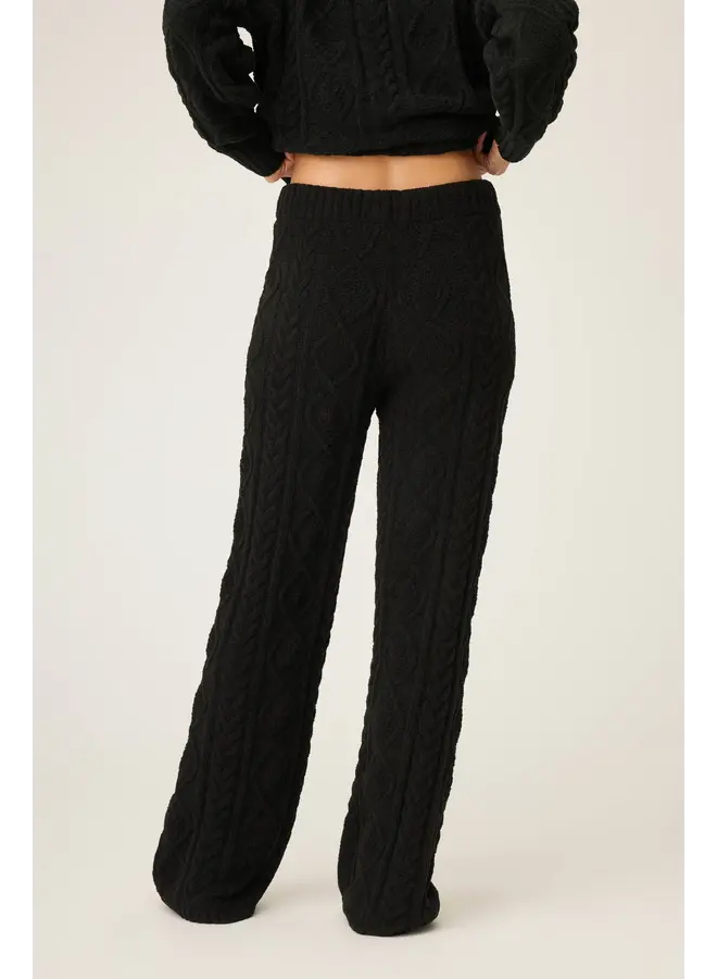 Cozy Chenille Cable Pant -