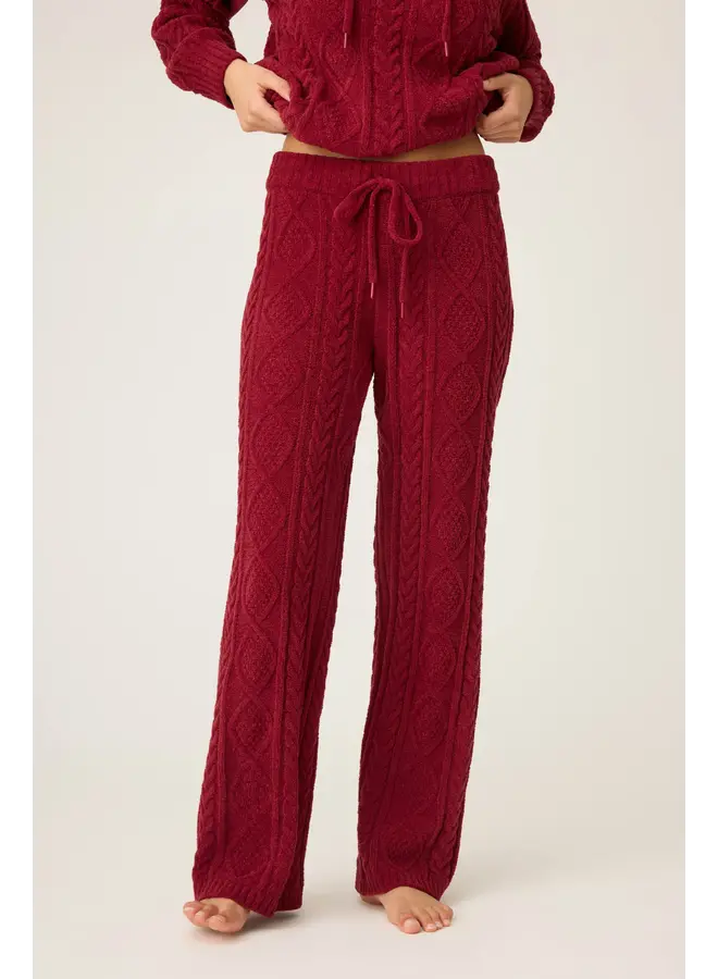 Cozy Chenille Cable Pant -