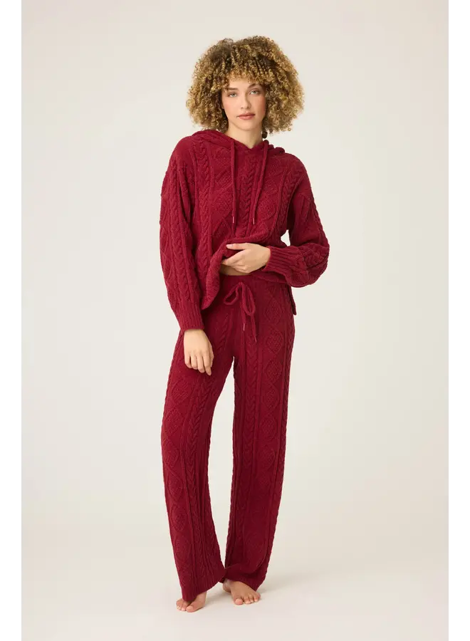 Cozy Chenille Cable Pant -