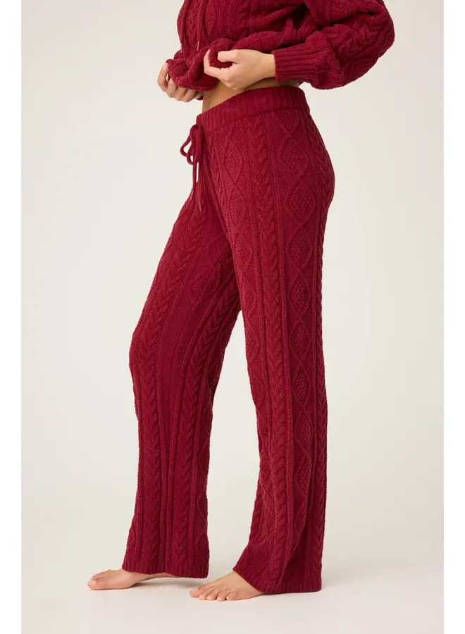 Cozy Chenille Cable Pant -
