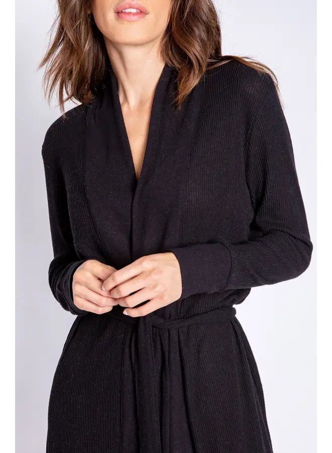 Textured Essentials  Robe -