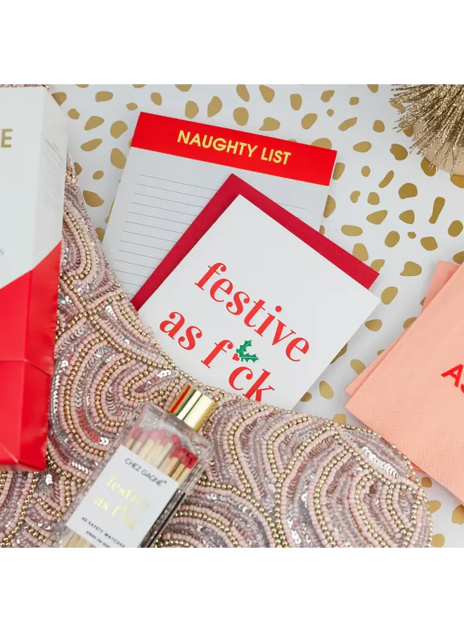 Naughty List Notepad