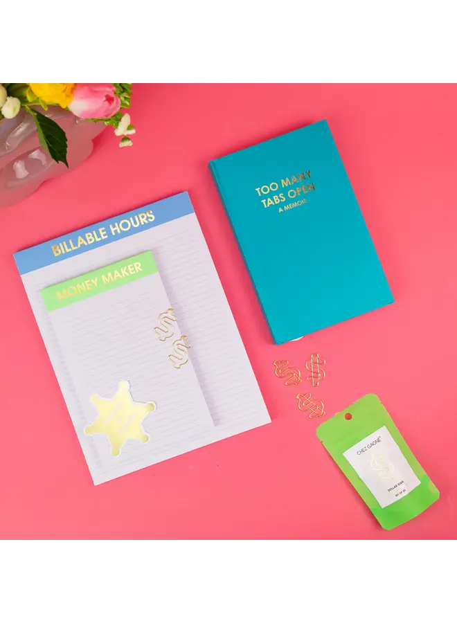 Billable Hours Large Memo Notepad