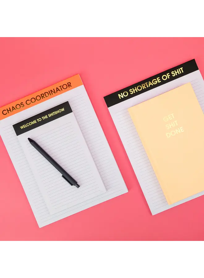 Chaos Coordinator Large Memo Notepad