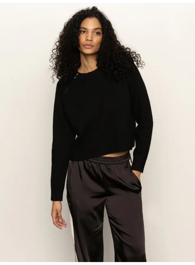 Zip It Sweater - Black -