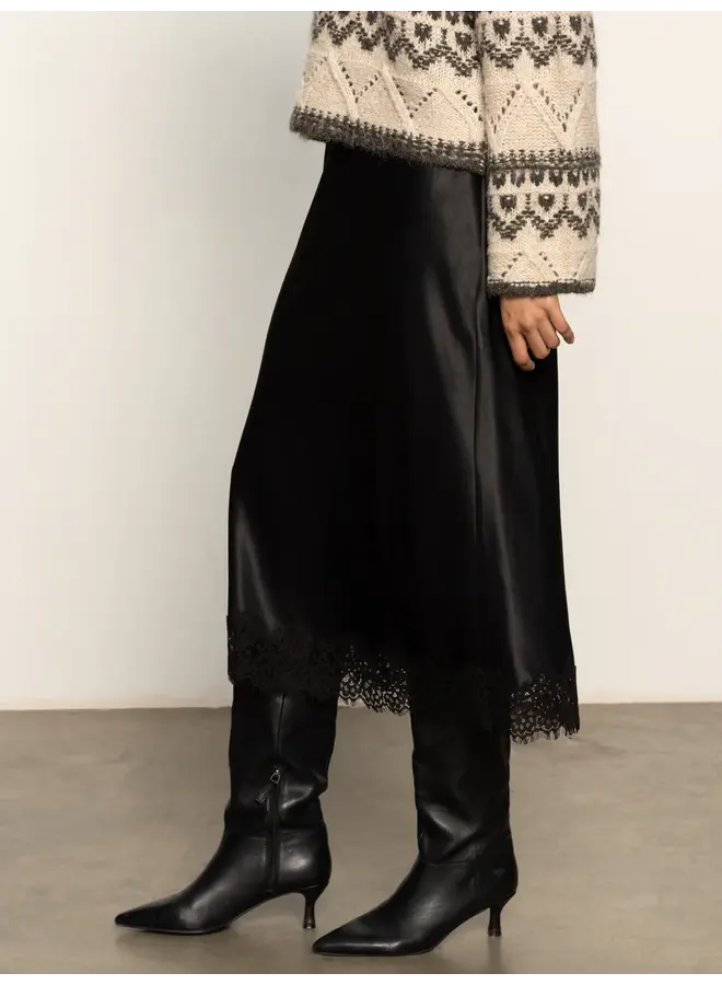 Slip Skirt with Lace -