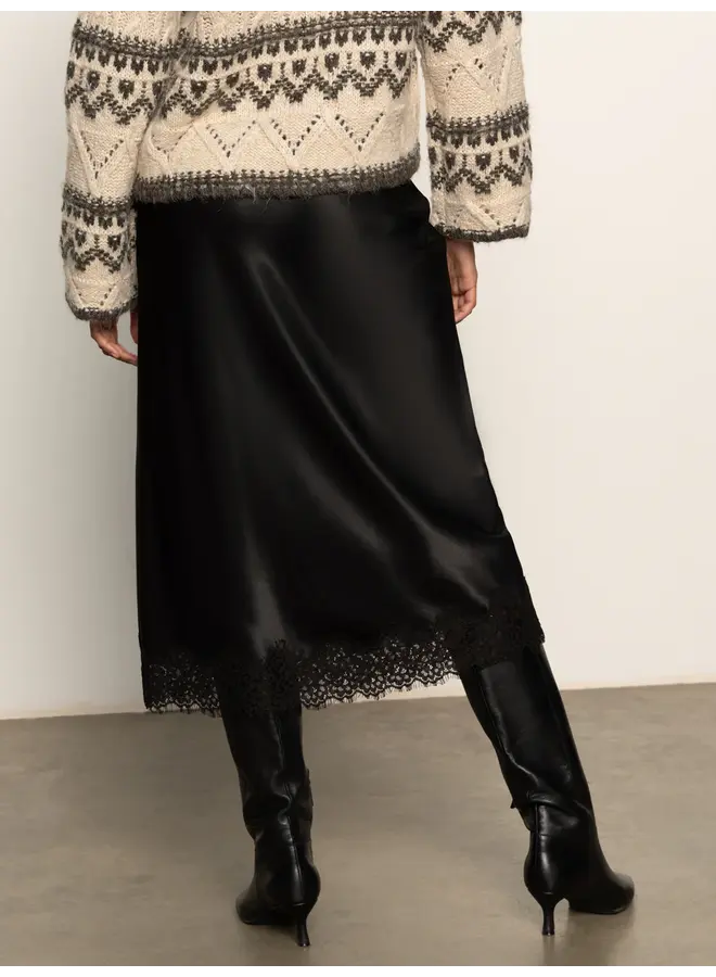 Slip Skirt with Lace -