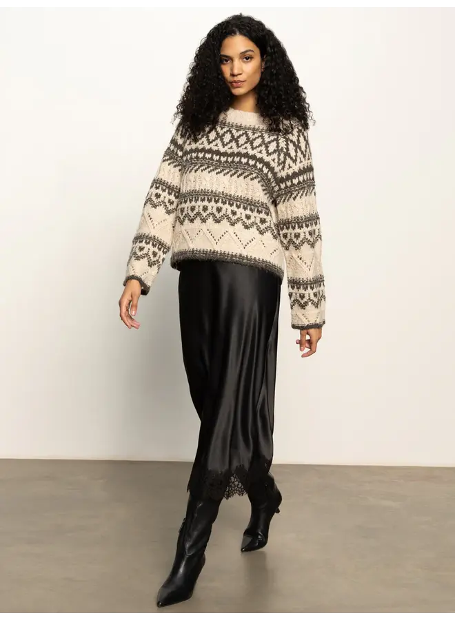 Slip Skirt with Lace -
