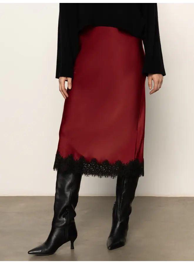 Slip Skirt with Lace -
