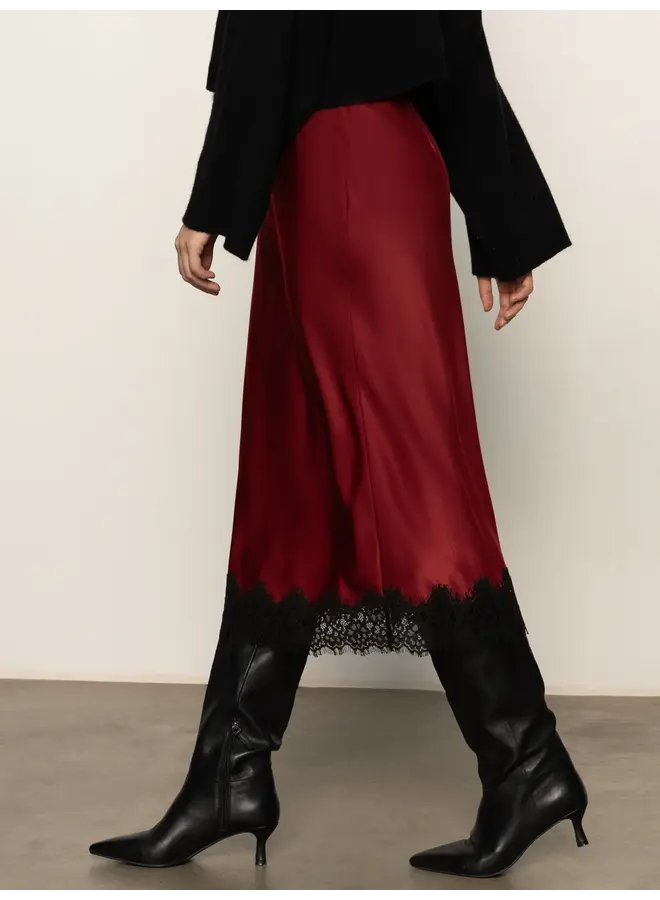 Slip Skirt with Lace -