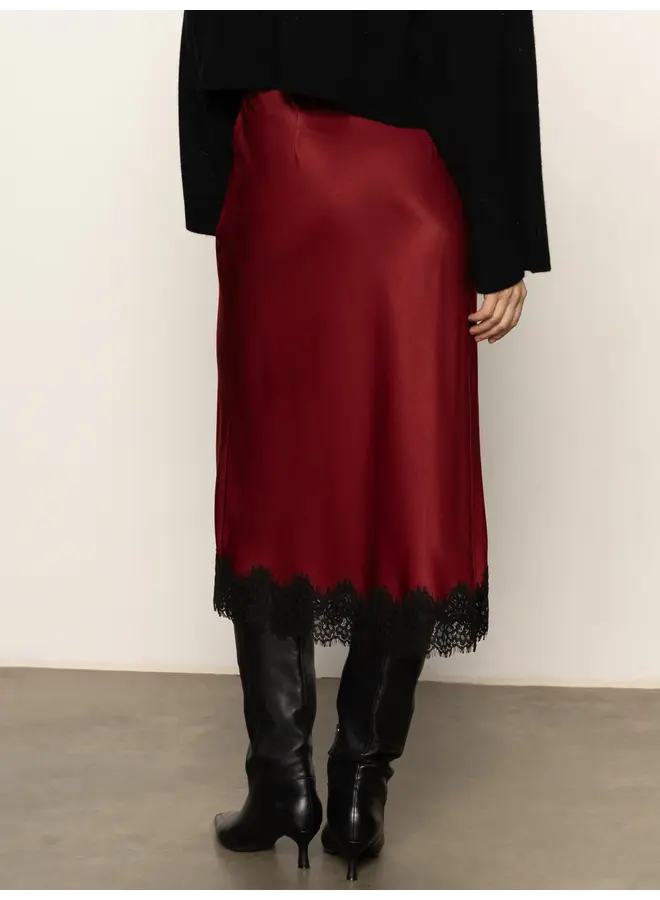 Slip Skirt with Lace -