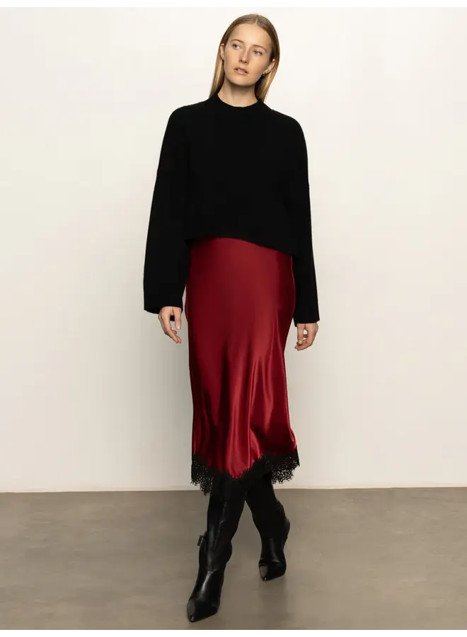 Slip Skirt with Lace -