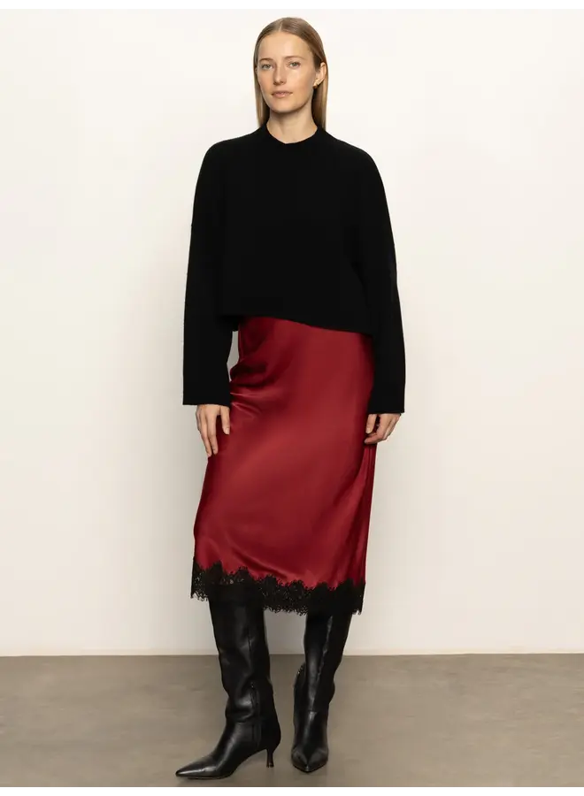 Slip Skirt with Lace -
