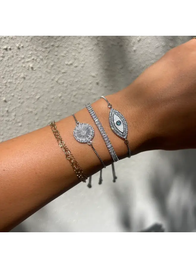Knox Silver Sliders- Evil Eye