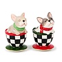 Check It Out French Bulldog Salt & Pepper Set