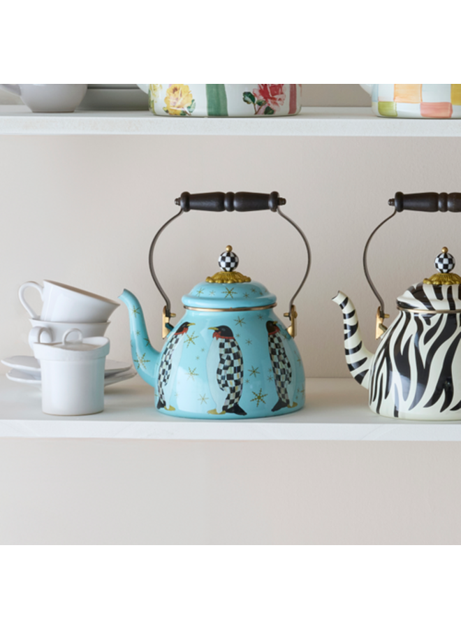Penguin Parade 2 Quart Tea Kettle