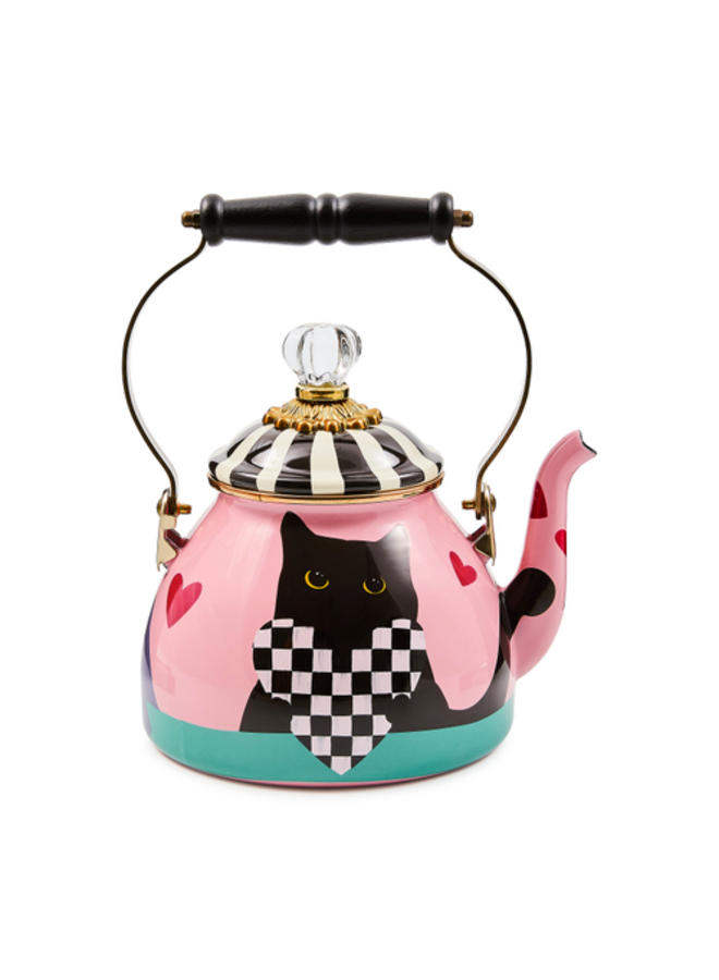 Cat Love 2 Quart Tea Kettle