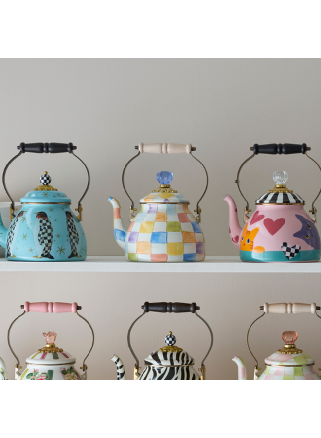 Confetti Check 2 Quart Tea Kettle