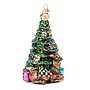 Holiday Forest Tree Glass Ornament