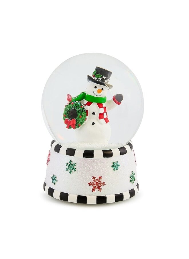 Check It Out Snowman Snow Globe