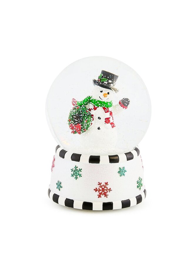 Check It Out Snowman Snow Globe