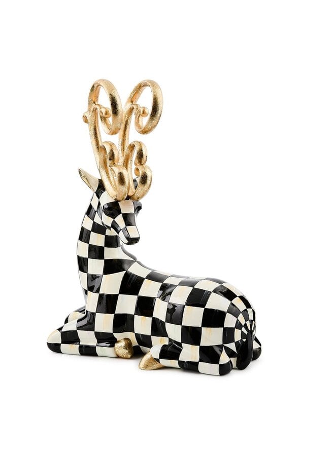 Courtly Noel Resting Deer