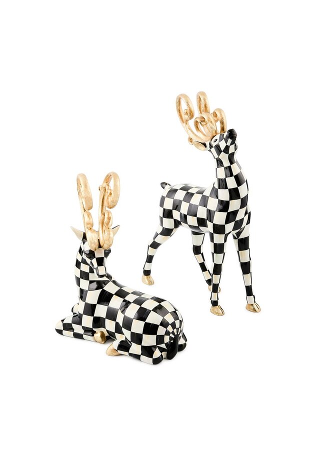 Courtly Noel Resting Deer