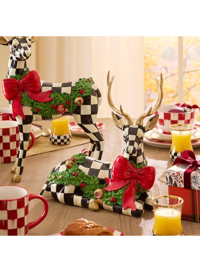 Holly Check Resting Deer
