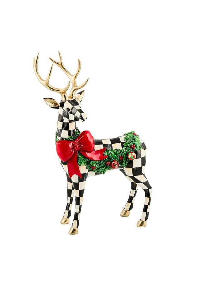 Holly Check Standing Deer