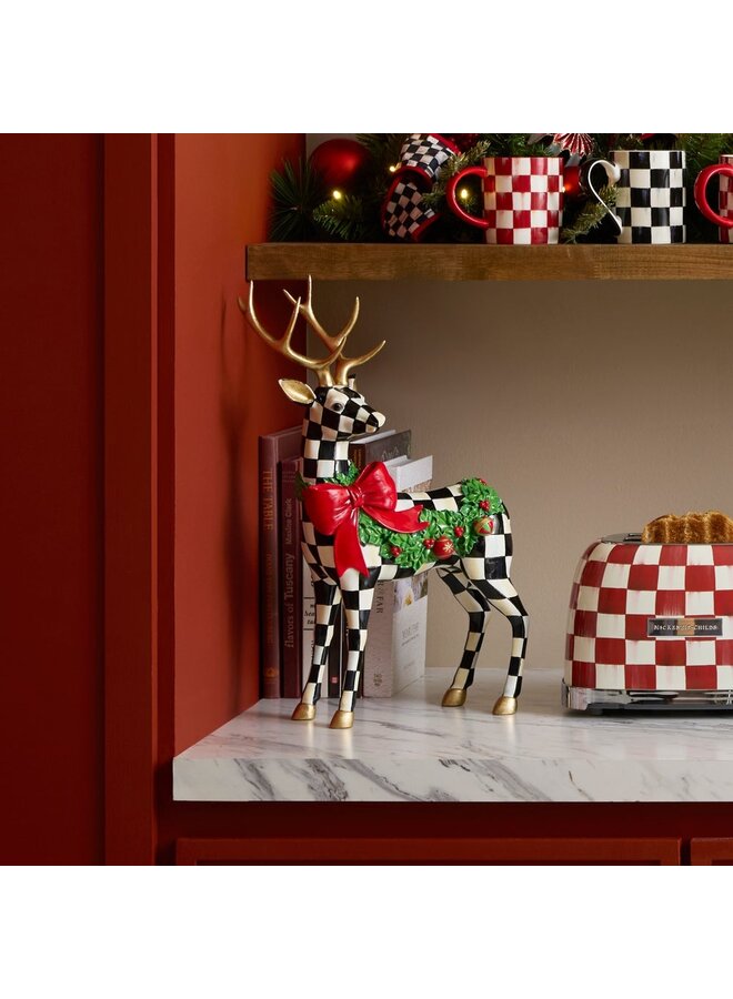 Holly Check Standing Deer